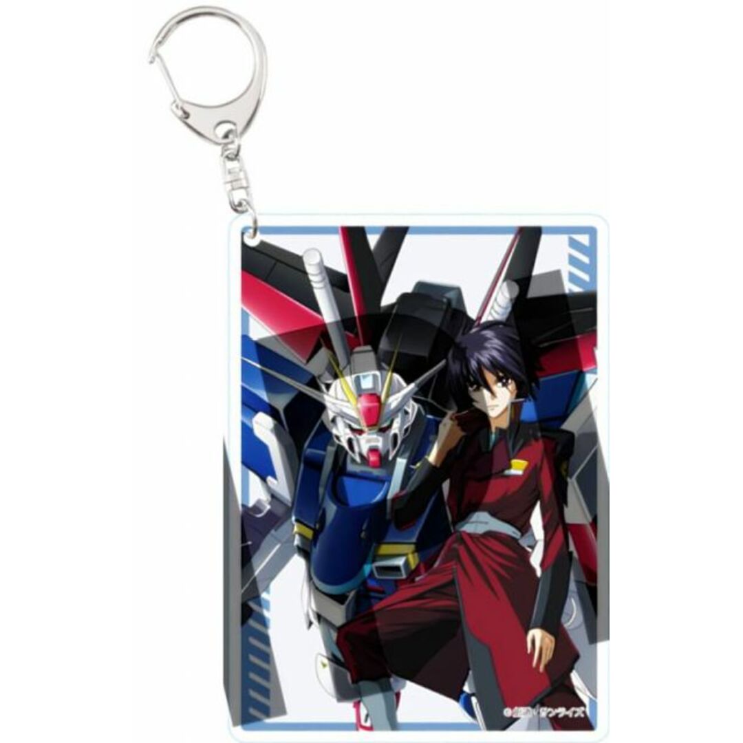 【シン・アスカ】 機動戦士ガンダムSEED DESTINY イラストカード風キーホルダー エンタメ/ホビーのアニメグッズ(その他)の商品写真