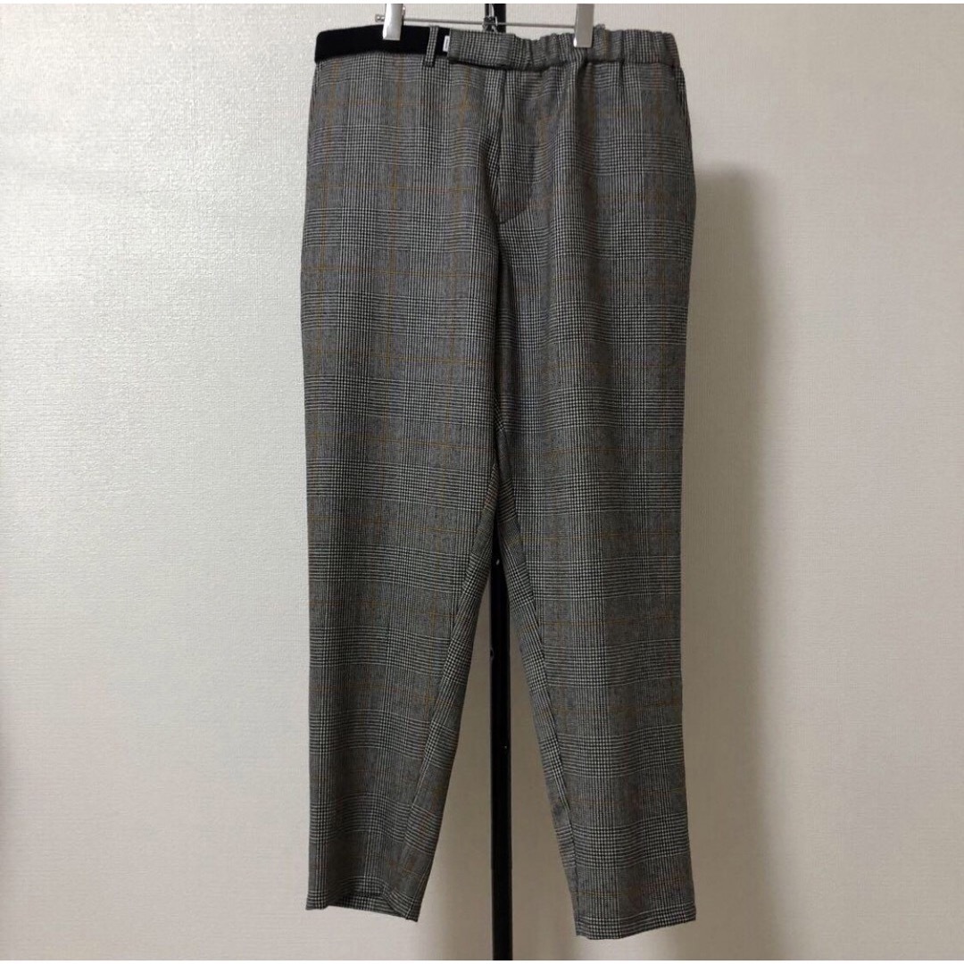 Graphpaper(グラフペーパー)の新品未使用 グラフペーパー　Glencheck Wool Cook Pants メンズのパンツ(スラックス)の商品写真