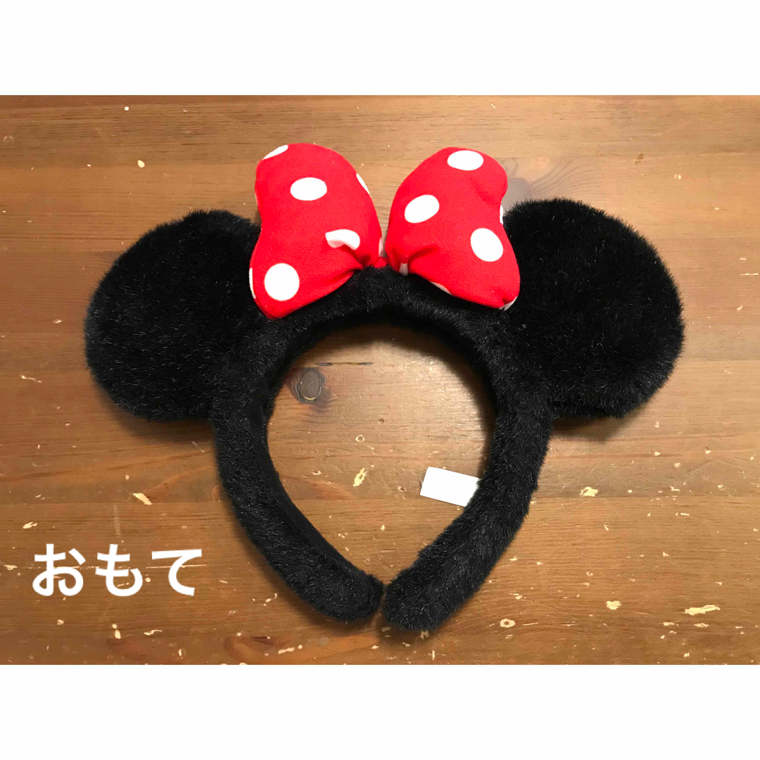 ディズニー　カチューシャ　ミニー レディースのヘアアクセサリー(カチューシャ)の商品写真