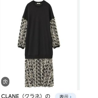 クラネ(CLANE)の正規品　クラネ　FLOWER LACE MIX ONE PIECE(ロングワンピース/マキシワンピース)