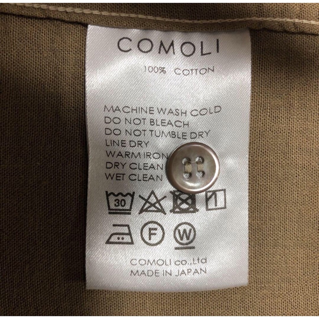 COMOLI(コモリ)の試着のみ 20ss COMOLI　Pull Over Shirt / ベタシャン メンズのトップス(シャツ)の商品写真