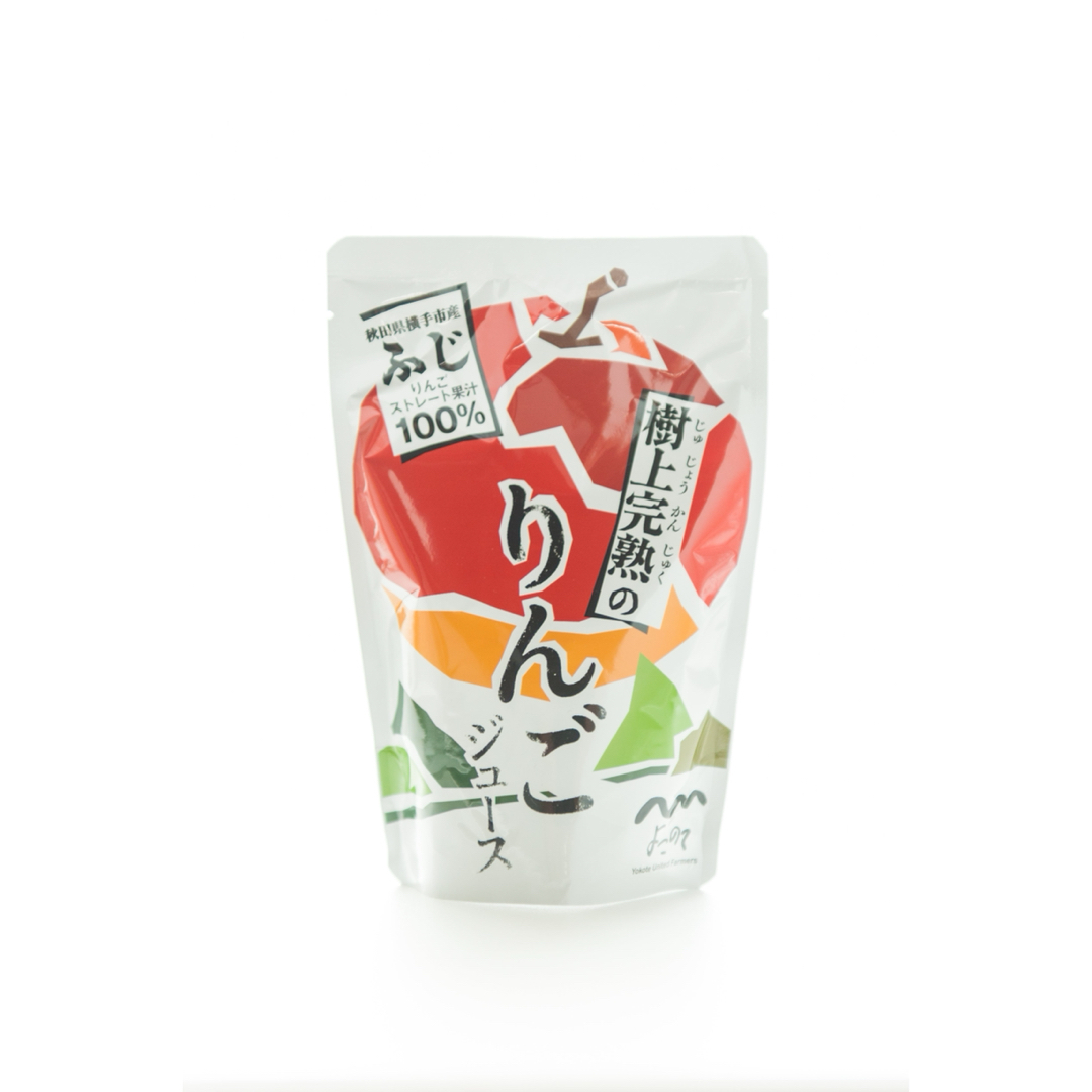 樹上完熟りんごジュース（ふじ）10袋入 食品/飲料/酒の飲料(ソフトドリンク)の商品写真
