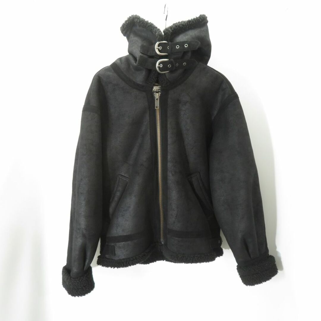  PERVERZE FAKE MOUTON JACKET 0118030006 Size-S レディースのジャケット/アウター(ミリタリージャケット)の商品写真