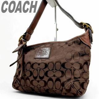 コーチ(COACH)のコーチ ハンドバッグ ショルダーバッグ ワンショルダー ブラウン 肩掛け レザー(ショルダーバッグ)