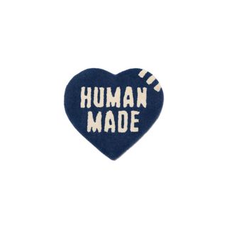 ヒューマンメイド(HUMAN MADE)のHUMAN MADE Heart Rug Small "blue " 青(ラグ)