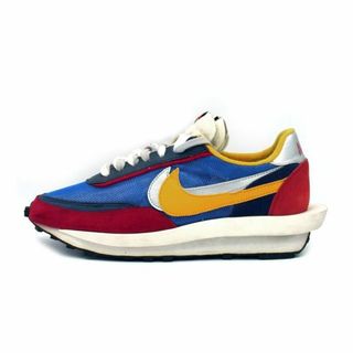 ナイキ(NIKE)のナイキ NIKE × サカイ sacai ■ 【 LDV WAFFLE Red Blue BV0073 400 】 LDV ワッフル レッド ブルー スニーカー　w18126(スニーカー)