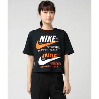 ナイキ(NIKE)のNIKE ナイキ W アイコン クラッシュ S/S トップ(Tシャツ(半袖/袖なし))