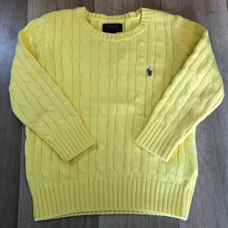 ポロラルフローレン(POLO RALPH LAUREN)の美品 ラルフローレン キッズ ケーブルニット110cm(ニット)