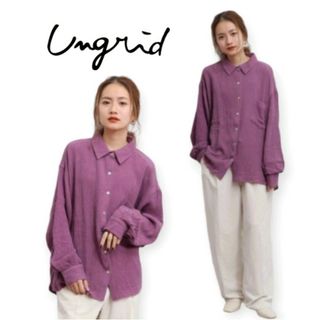 アングリッド(Ungrid)のUngrid(アングリッド)✨楊柳ビッグルーズシャツ(シャツ/ブラウス(長袖/七分))