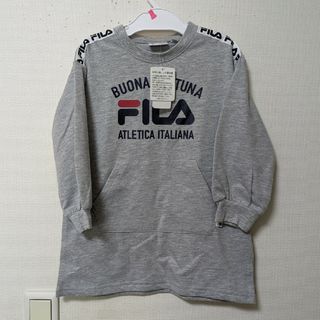 FILA　パーカー　チュニック トレーナー　ワンピース　新品　キッズ（100）