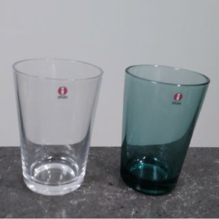 イッタラ(iittala)のイッタラ カルティオ グラス クリア、シーブルー、グレー、ブルー セット(グラス/カップ)