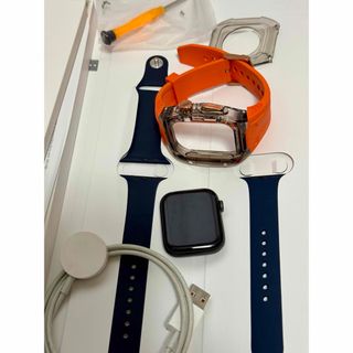 Apple Watch - Apple watch SE44mm  社外アクリルケース付き！アップルウォッチ