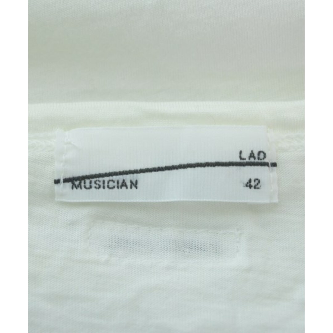 LAD MUSICIAN(ラッドミュージシャン)のLAD MUSICIAN Tシャツ・カットソー 42(S位) 白 【古着】【中古】 メンズのトップス(Tシャツ/カットソー(半袖/袖なし))の商品写真