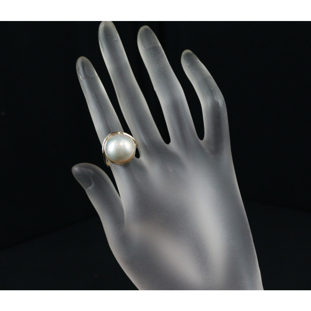 TASAKI(タサキ)のタサキ リング マベパール 真珠 14.2mm 10.5号 K18YG  レディースのアクセサリー(リング(指輪))の商品写真
