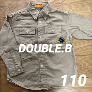 ダブルビー(DOUBLE.B)のDOUBLE.B  MIKIHOUSE  コットンシャツ (ブラウス)