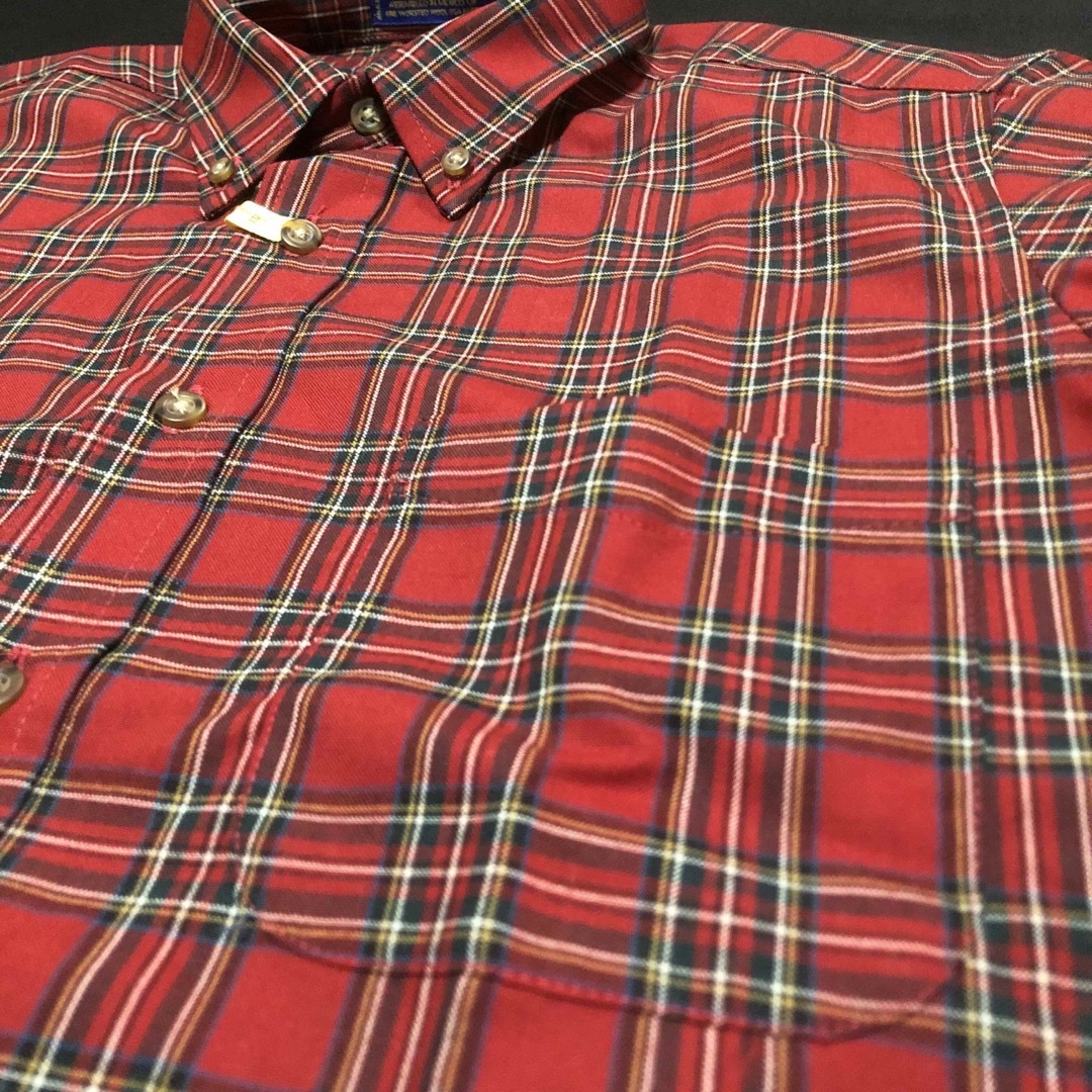 PENDLETON(ペンドルトン)のsir pendleton サマーウール タータンチェック BDシャツ 美品 メンズのトップス(シャツ)の商品写真