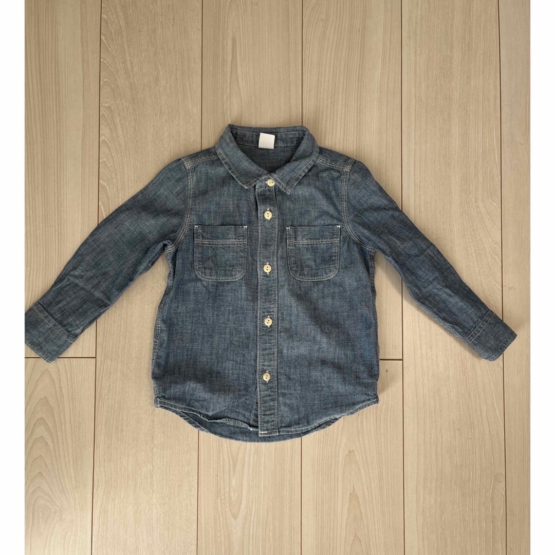 babyGAP(ベビーギャップ)のbabyGAP シャツ　3years キッズ/ベビー/マタニティのキッズ服男の子用(90cm~)(Tシャツ/カットソー)の商品写真