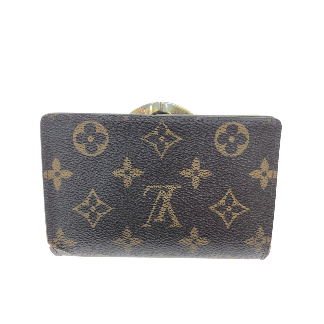 LOUIS VUITTON(ルイヴィトン)の▼▼LOUIS VUITTON ルイヴィトン レディース 二つ折り財布 がま口 モノグラム ポルトモネ・ビエ ヴィエノワ  M61663 ハンドメイドのファッション小物(財布)の商品写真