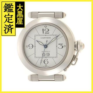 カルティエ(Cartier)のカルティエ　パシャC ビッグデイト　W31055M7　自動巻き　【431】(腕時計(アナログ))