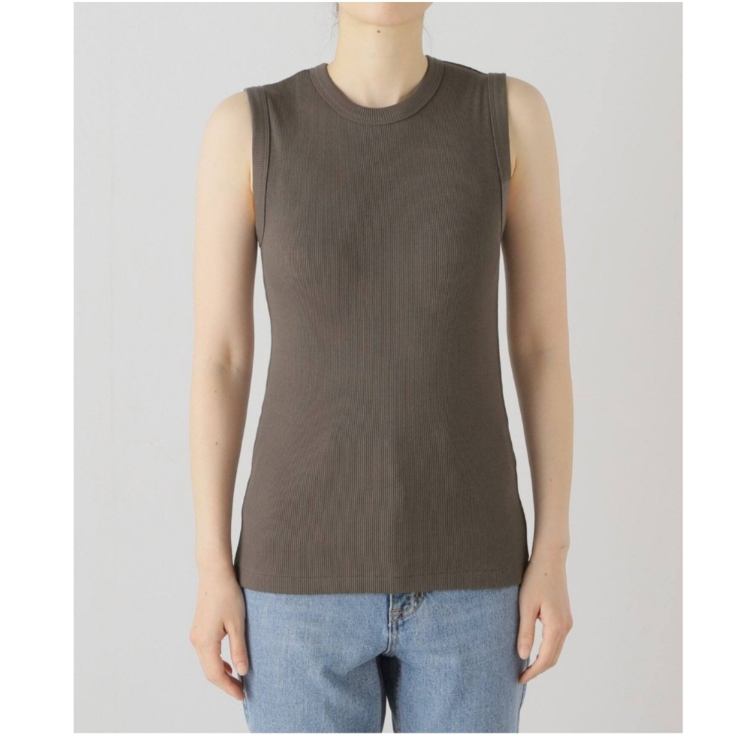 DEUXIEME CLASSE(ドゥーズィエムクラス)のMUSE dignity sleeveless プルオーバー レディースのトップス(カットソー(半袖/袖なし))の商品写真