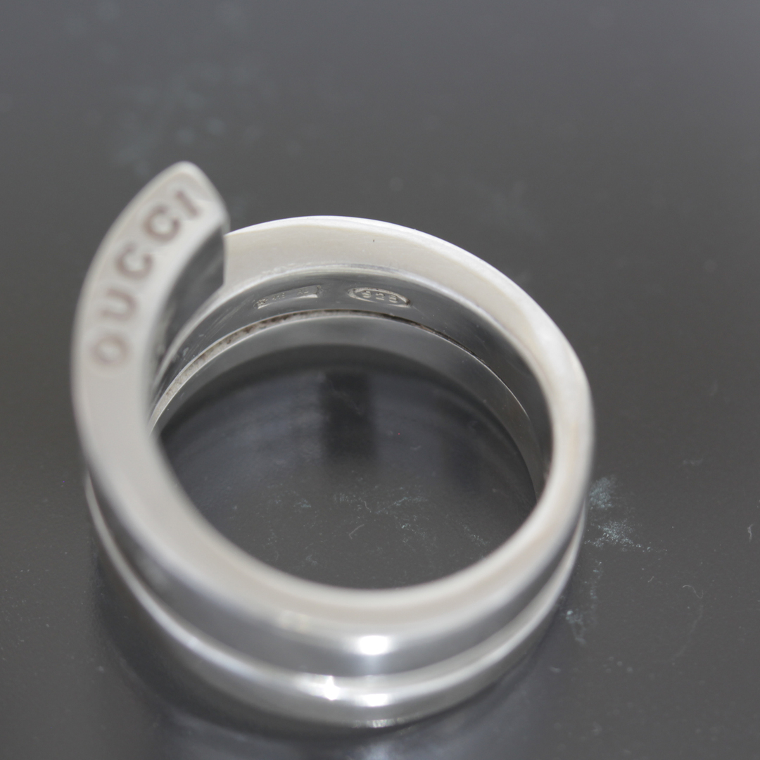 Gucci(グッチ)のグッチ GUCCI スネークリング 指輪 10号 シルバー925 レディースのアクセサリー(リング(指輪))の商品写真