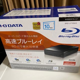 アイオーデータ(IODATA)のI・O DATA 外付けブルーレイドライブ BRD-UT16WX(PC周辺機器)