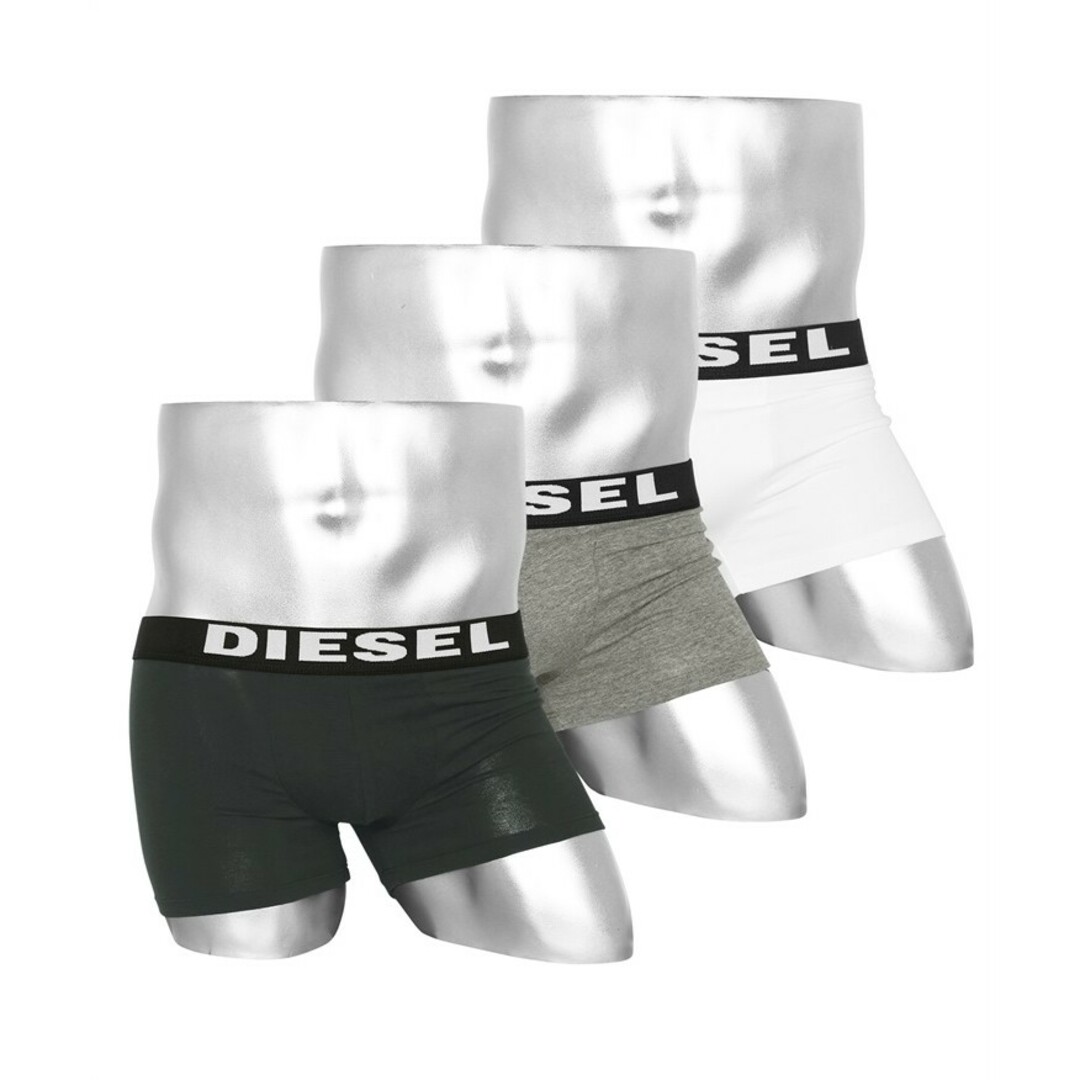 DIESEL(ディーゼル)のL ボクサーパンツ ディーゼル ストレッチコットン 綿 3枚 メンズのアンダーウェア(ボクサーパンツ)の商品写真