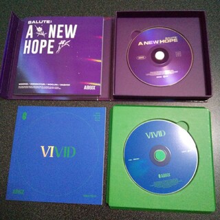 エイビーシックス(AB6IX )の【2点セット】AB6IX「SALUTE A NEW HOPE」「VIVID」①(K-POP/アジア)