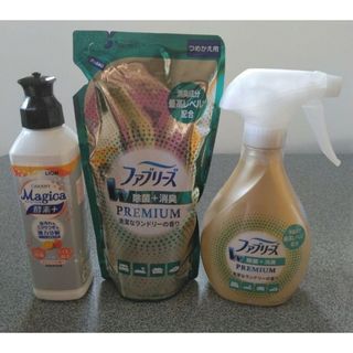 ピーアンドジー(P&G)のファブリーズ本体+中味+台所洗剤の3点セット(日用品/生活雑貨)