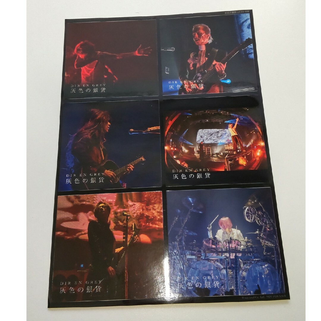 DIR EN GREY　ステッカー エンタメ/ホビーのタレントグッズ(ミュージシャン)の商品写真