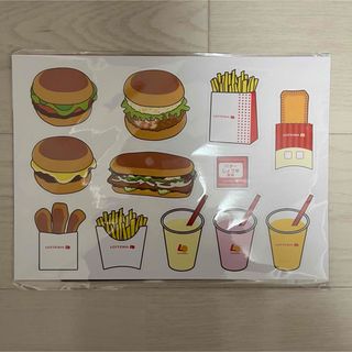 マクドナルド(マクドナルド)のロッテリア おみせやさんごっこ キッズセット(知育玩具)