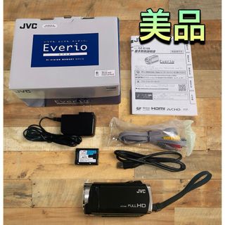 (美品) JVC GZ-E108-B Everio ビデオカメラ