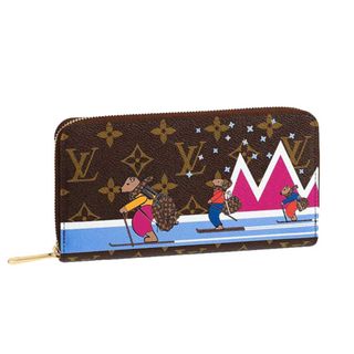 ルイヴィトン(LOUIS VUITTON)のルイヴィトン M63379 長財布 ブラウン  LOUIS VUITTON ラウンドファスナー長財布 モノグラム(財布)