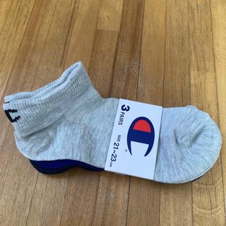 Champion - チャンピオン 靴下 3足セット 21-23センチ 新品