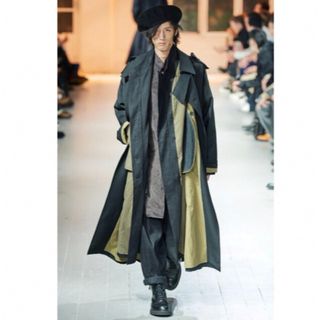 ヨウジヤマモトプールオム(Yohji Yamamoto POUR HOMME)のyohji yamamoto 20aw アシンメトリー スタンド ブラウス(シャツ)