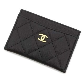 CHANEL - シャネル カードケース クラシック マトラッセ ココマーク キャビアスキン AP0213 CHANEL 定期入れ