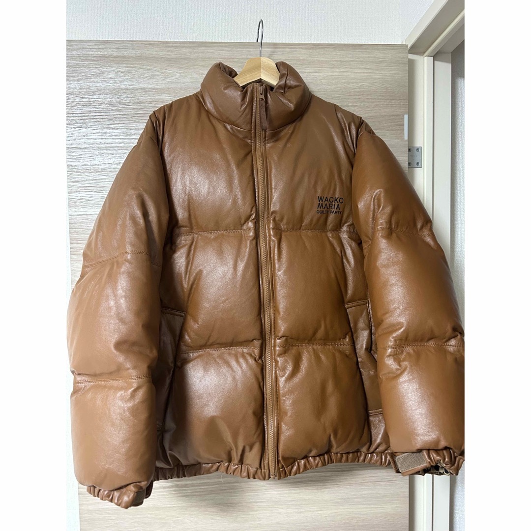 WACKO MARIA(ワコマリア)のWACKO MARIA LEATHER DOWN JACKET ワコマリア メンズのジャケット/アウター(ダウンジャケット)の商品写真