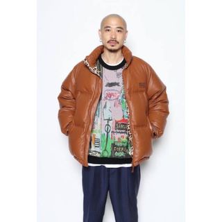 WACKO MARIA - WACKO MARIA LEATHER DOWN JACKET ワコマリア