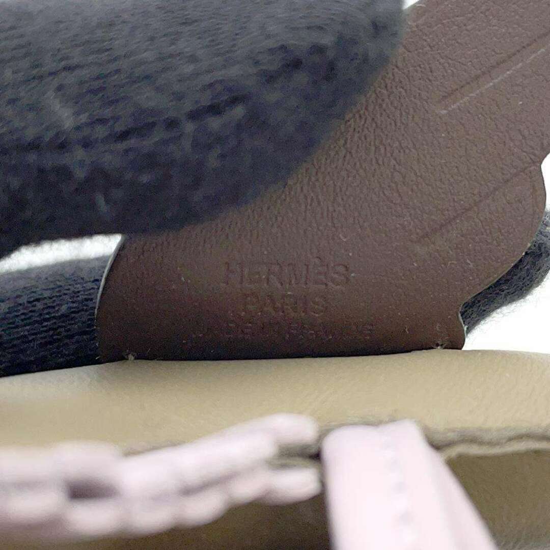 Hermes(エルメス)のエルメス バッグチャーム ロデオPM ペガサス ベージュマルファ/モーヴペール/モカ ラムスキン B刻印 レディースのアクセサリー(チャーム)の商品写真