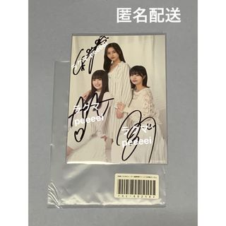 ノギザカフォーティーシックス(乃木坂46)の小川彩　井上和　中西アルノ　直筆サイン入り生写真　カレンダー　乃木坂46(アイドルグッズ)