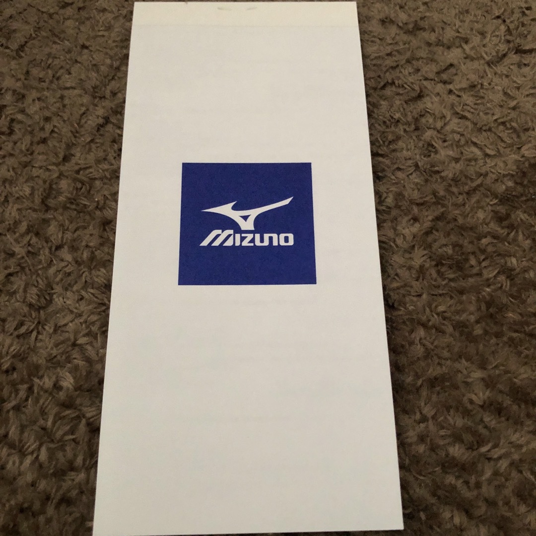 MIZUNO(ミズノ)の【ミズノ】株主お買物優待割引件 チケットの優待券/割引券(その他)の商品写真