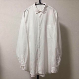 コモリ(COMOLI)の美品 サイズ3 20aw  コモリシャツ　白　comoli(シャツ)