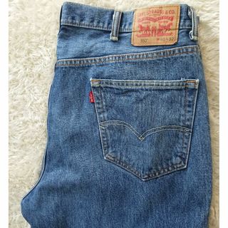 リーバイス(Levi's)のリーバイス550 デニムパンツ　インディゴ メキシコ製 W40 L32 洗濯済(デニム/ジーンズ)