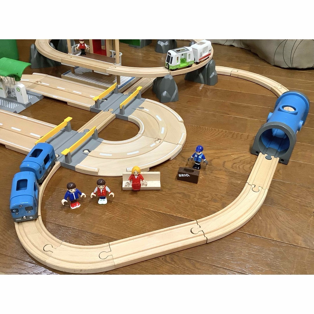 BRIO(ブリオ)のBRIO 木製レールセット キッズ/ベビー/マタニティのおもちゃ(知育玩具)の商品写真