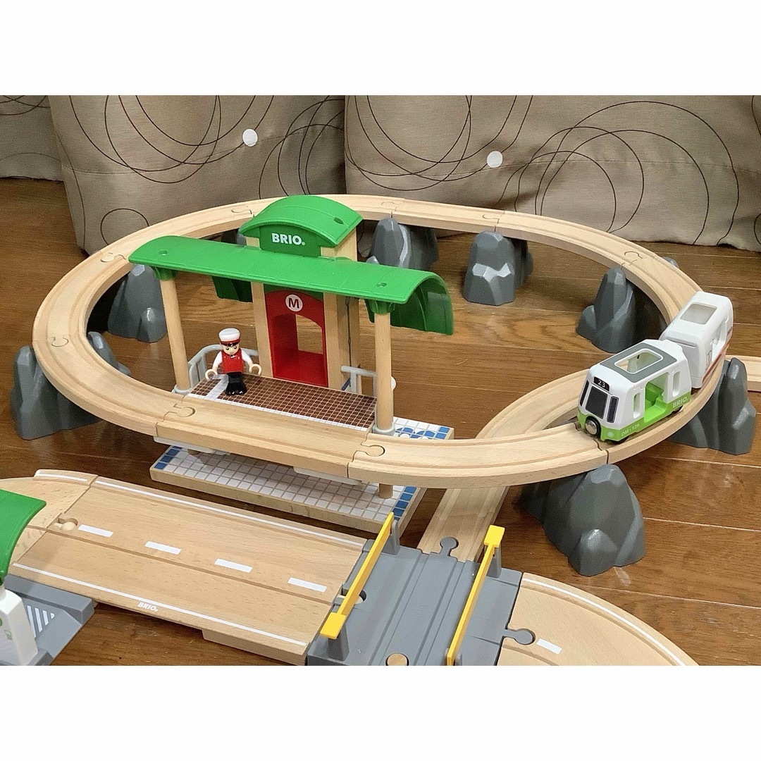 BRIO(ブリオ)のBRIO 木製レールセット キッズ/ベビー/マタニティのおもちゃ(知育玩具)の商品写真