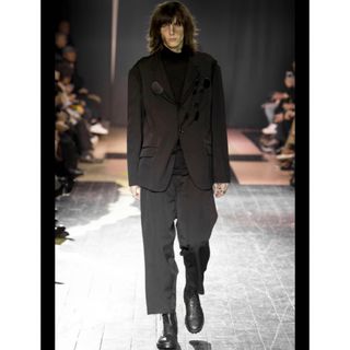 ヨウジヤマモトプールオム(Yohji Yamamoto POUR HOMME)のYOHJI YAMAMOTO 15AW ウールギャバジン3重サルエルパンツ(その他)