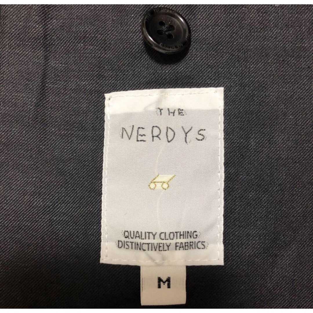 THE NERDYS(ザナーディーズ)の美品　THE NERDYS　Stand Fall Collar Coat メンズのジャケット/アウター(ステンカラーコート)の商品写真