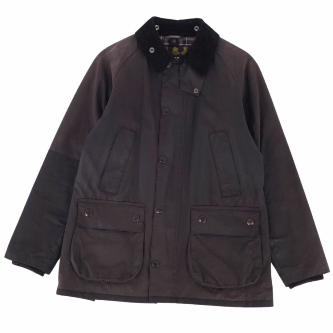 バブアー Barbour ジャケット 英国製 ビデイル BEDALE オイルドジャケット オイルドコットン ワックスドコットン アウター メンズ 36  グレー | フリマアプリ ラクマ