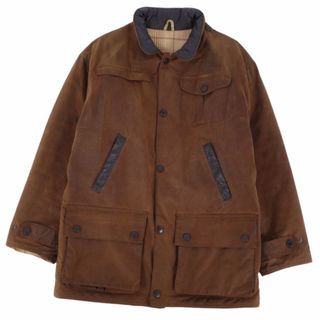 バーブァー(Barbour)のバブアー Barbour ジャケット BUSHMAN ブッシュマン オイルドコットン アウター メンズ  S ブラウン(その他)