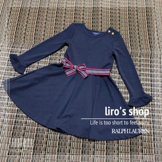 ラルフローレン(Ralph Lauren)のRALPH LAUREN♡ ラッフルド ポンチ ドレス ワンピース フリル(ワンピース)